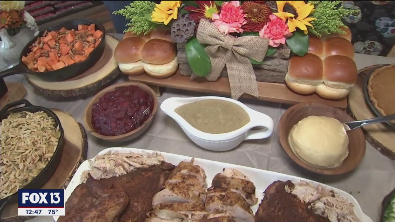 Cooking an entire Thanksgiving meal on the grill