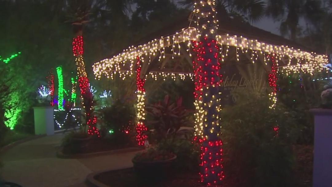 Florida Botanical Gardens' Holiday Lights in the Gardens
