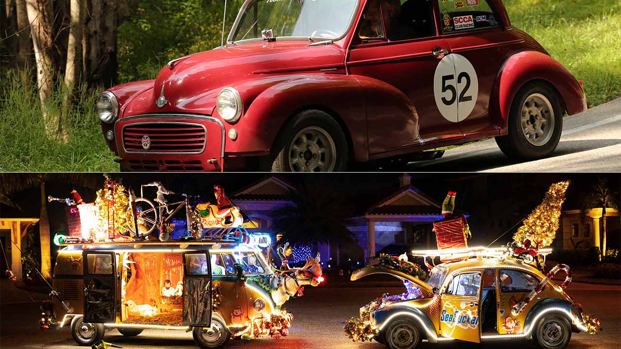 Great Rides: 1961 Morris Minor, 1966 Volkswagen Bus, and 1972 Beetle