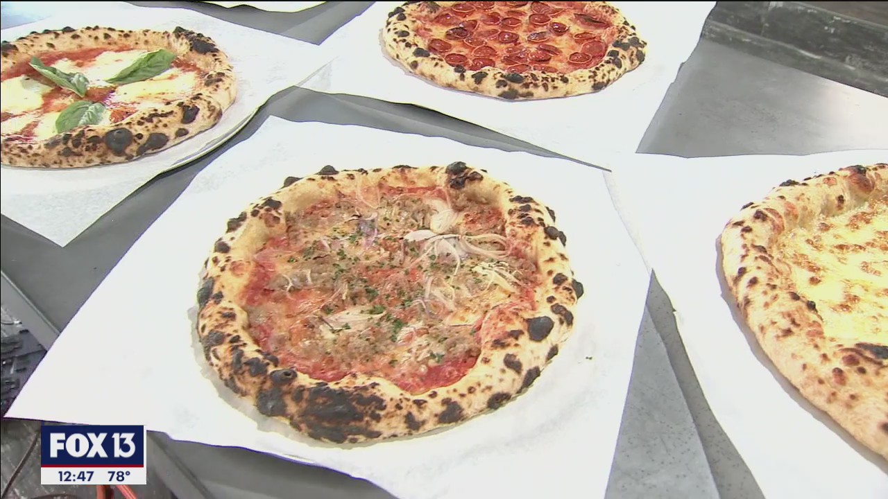 You'll find a food hall inside this gas station