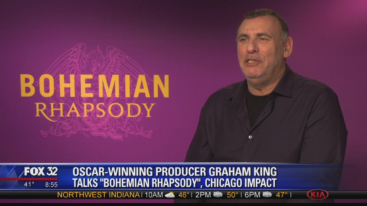 Oscar-winning producer Graham King talks 'Bohemian Rhapsody', Chicago impact