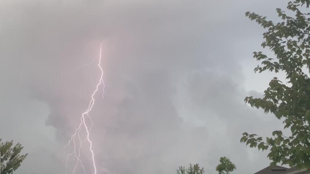 Lightning activity in U.S. fell below average