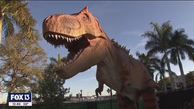 Dinosaurs come alive at DinoVenture in Bradenton