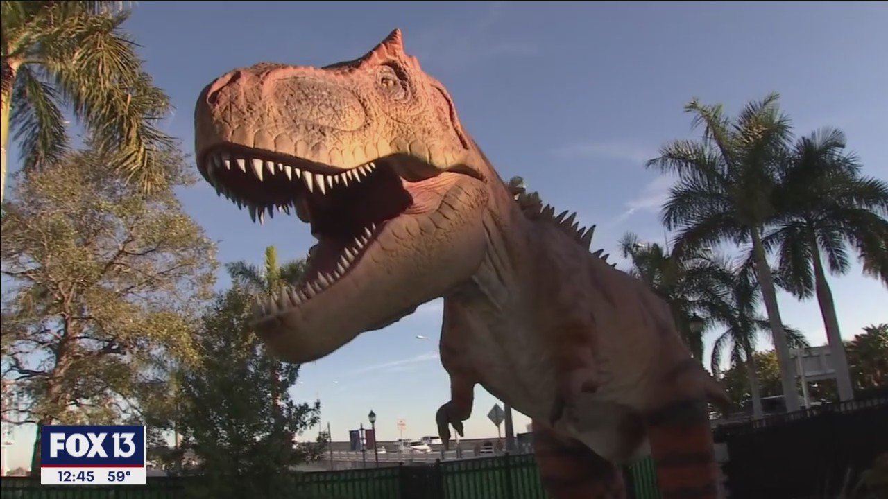 Dinosaurs come alive at DinoVenture in Bradenton
