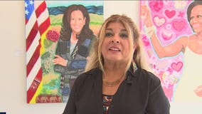 Artist's inspirational women series in St. Pete