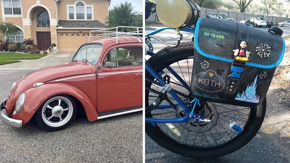 Great Rides: 1960 VW Beetle and Disney-inspired motorized bike