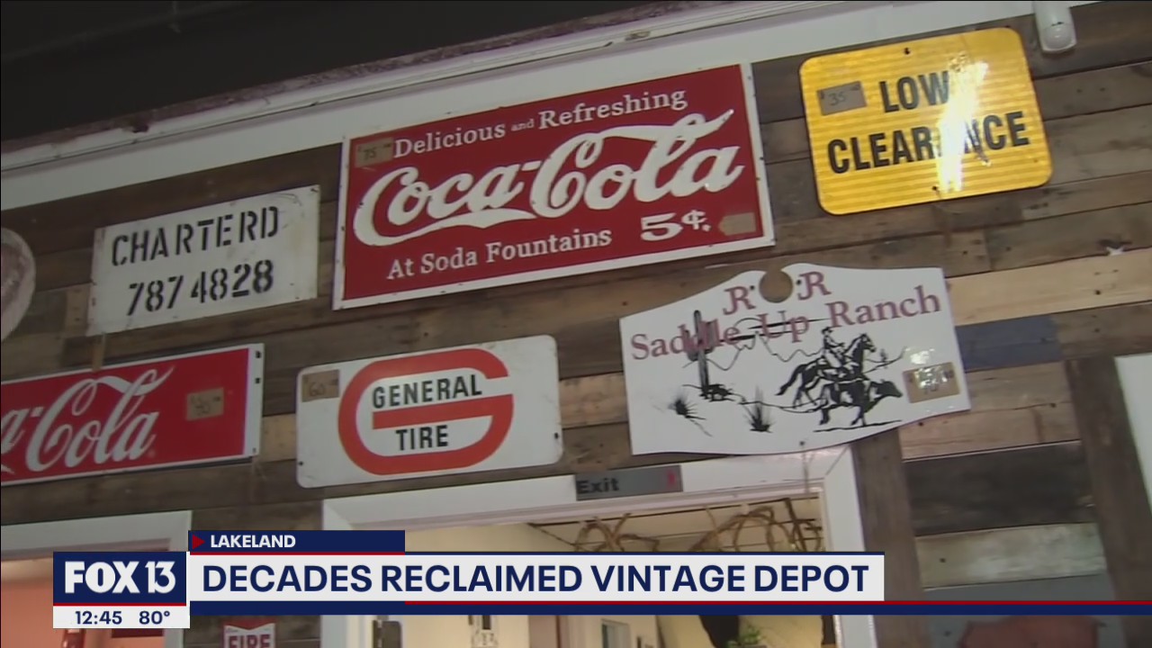 Treasures from yesteryear at Decades Reclaimed Vintage Depot