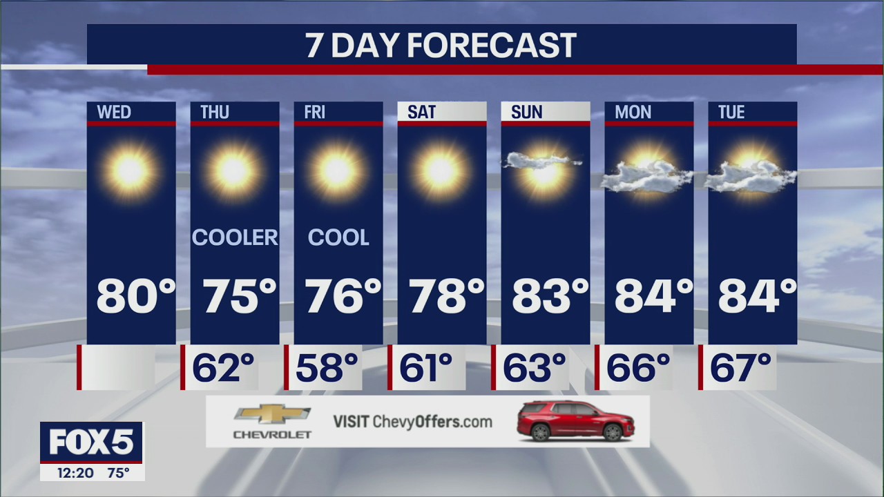 NYC weather forecast