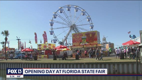 Opening day at the Florida State Fair