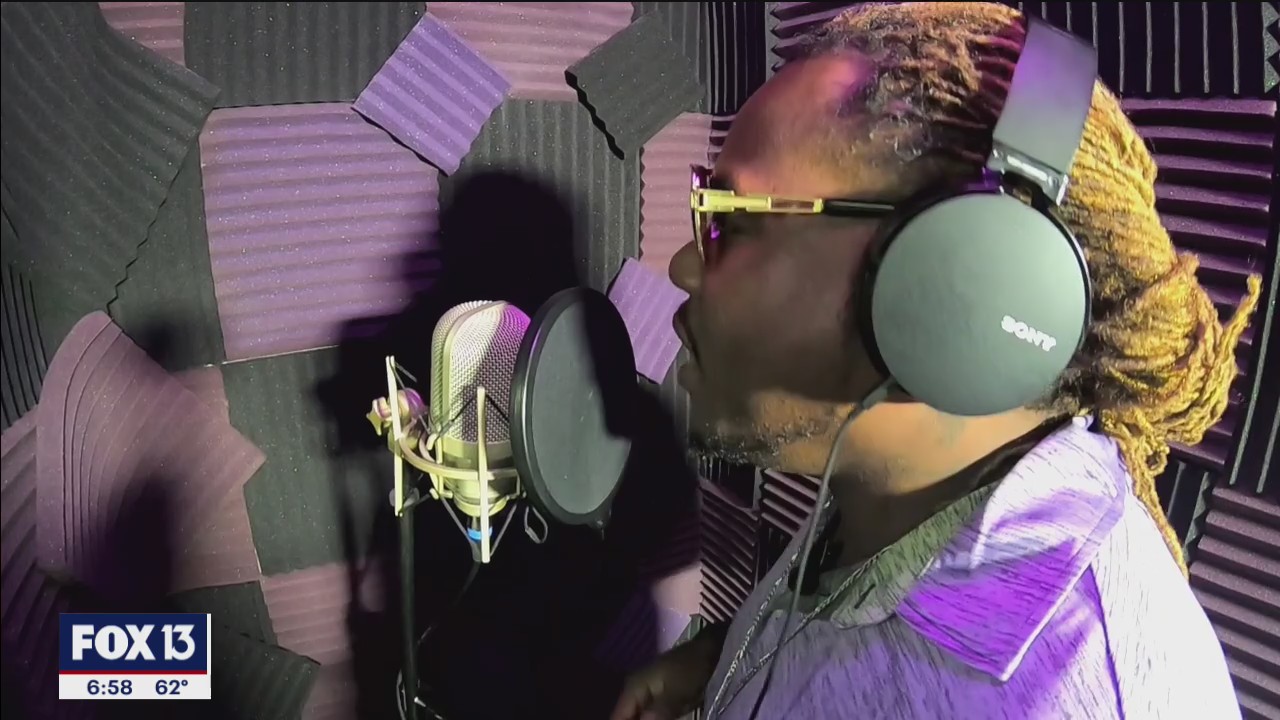 Tampa Rapper Tampa rapper makes big impact on children | FOX 13 Tampa Bay
