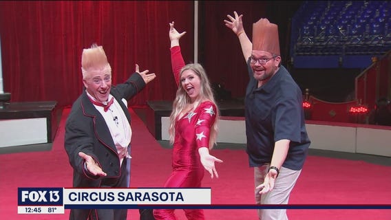 Circus acts from around the world perform in Sarasota