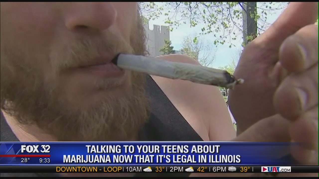 Talking to your children about marijuana now that it's legal in Illinois