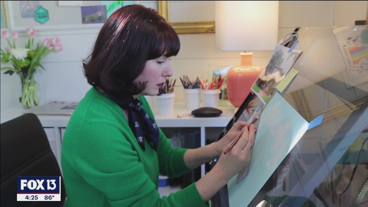 Made in Tampa Bay: Rebekah Lazaridis illustrations