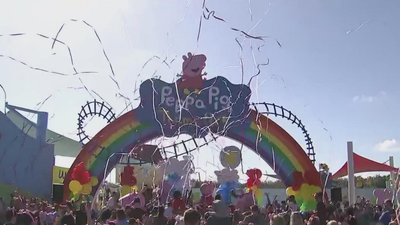 Peppa Pig Theme Park opens to the public