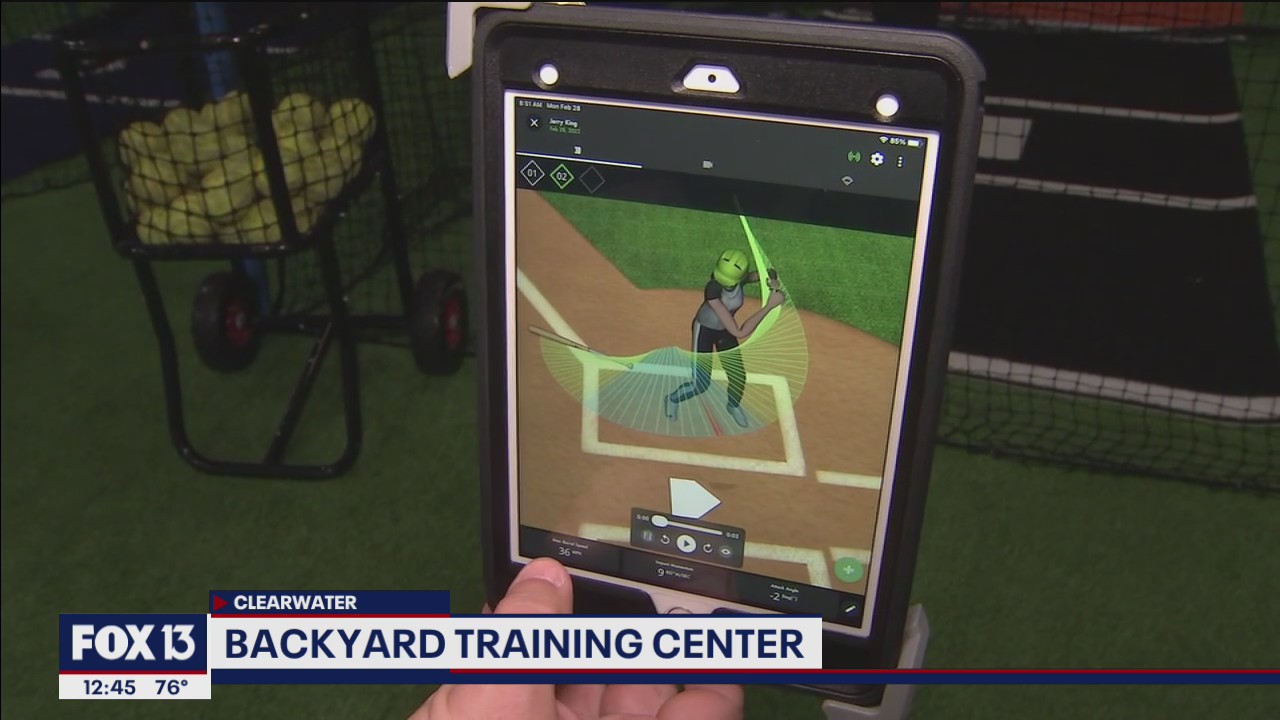 Local training facility specifically designed for softball