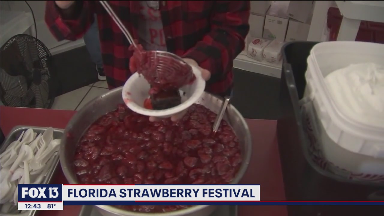 It's a berry special day in Plant City