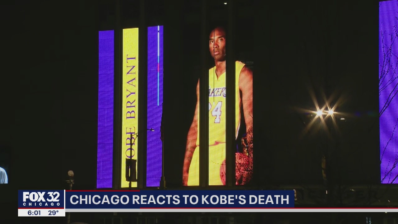 Chicagoans react to the shocking death of NBA legend Kobe Bryant
