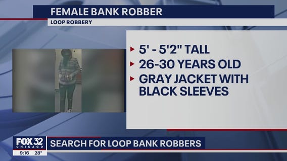 Chicago's Most Wanted: Man and Woman Rob Loop Bank
