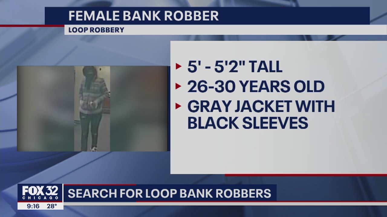 Chicago's Most Wanted: Man and Woman Rob Loop Bank