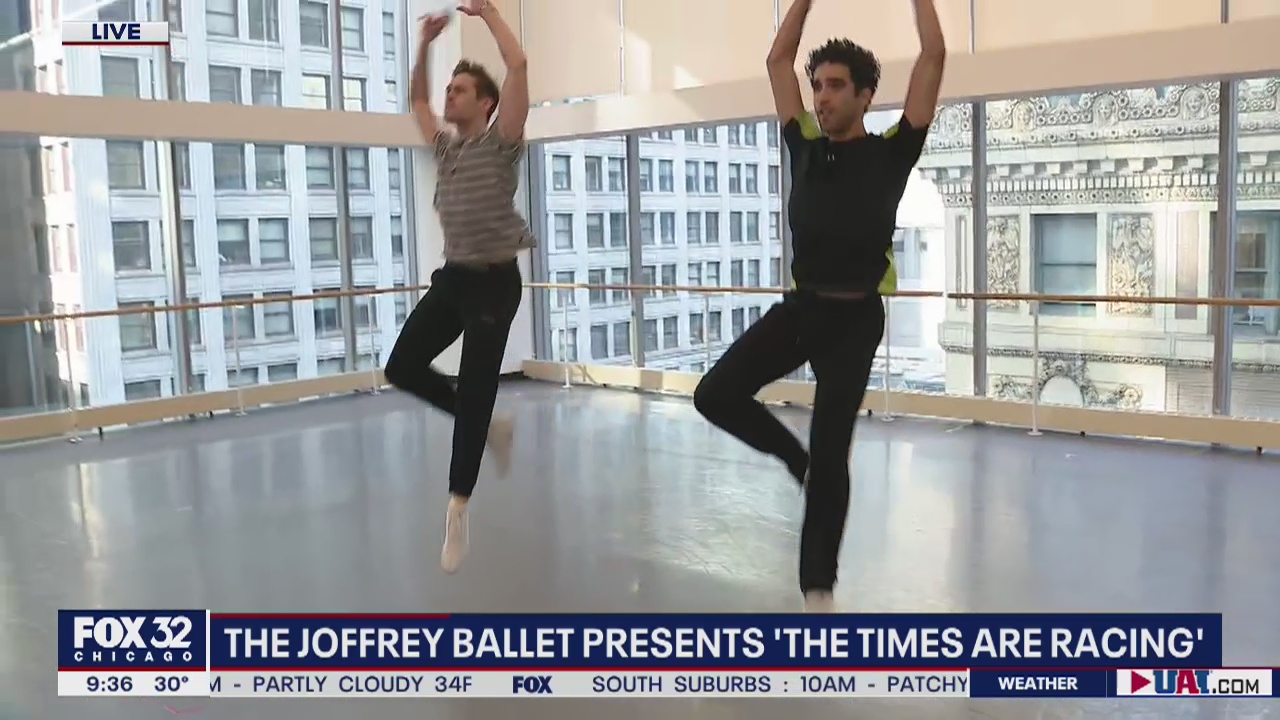 'The Times Are Racing' by The Joffrey Ballet runs through Feb. 23rd