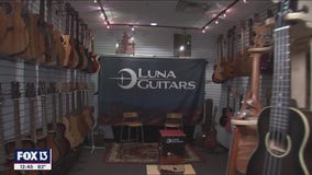 Inspiring to play like no one is watching at Luna Guitars