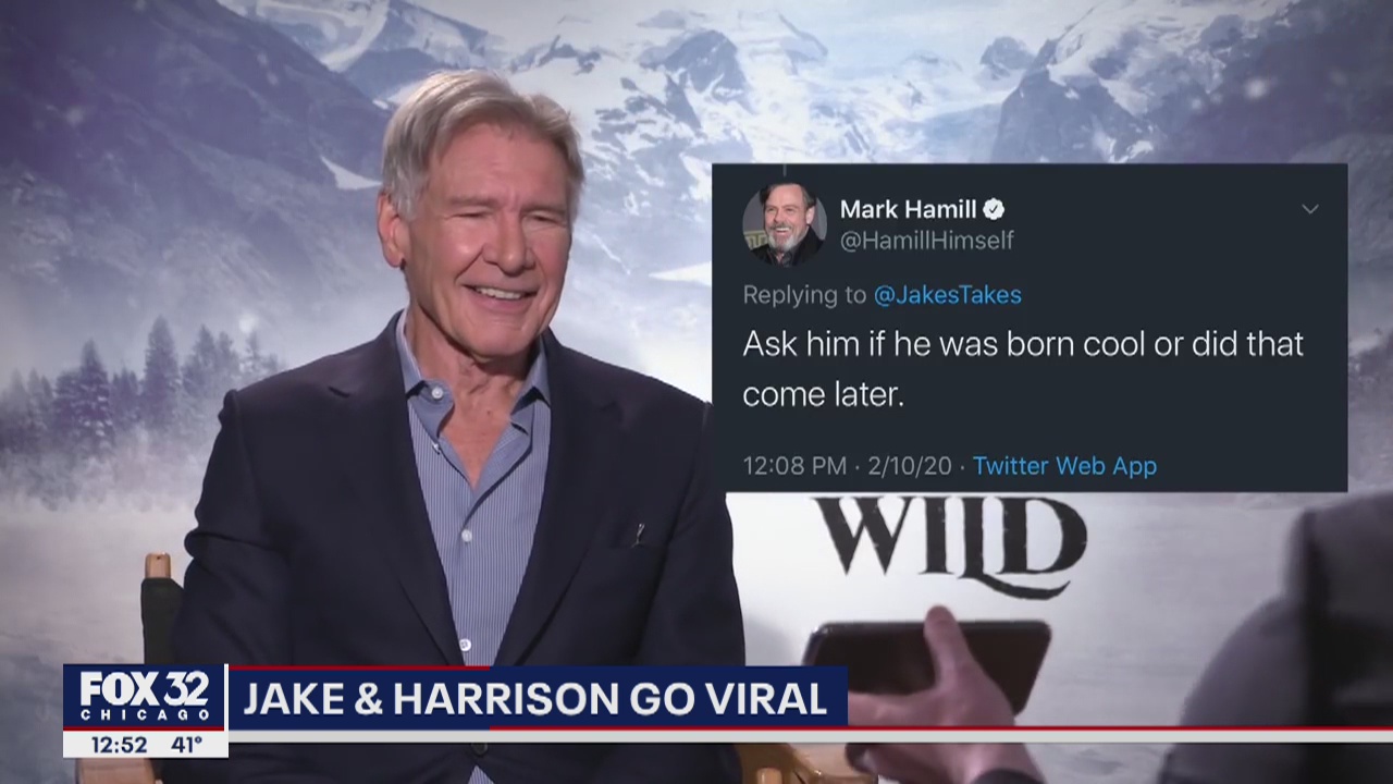 Harrison Ford answers Mark Hamill's 'fan' question
