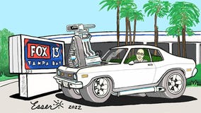 The 'Russell Rhodester' by Auburndale cartoonist