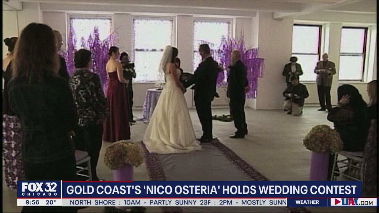 Nico Osteria holds wedding giveaway contest