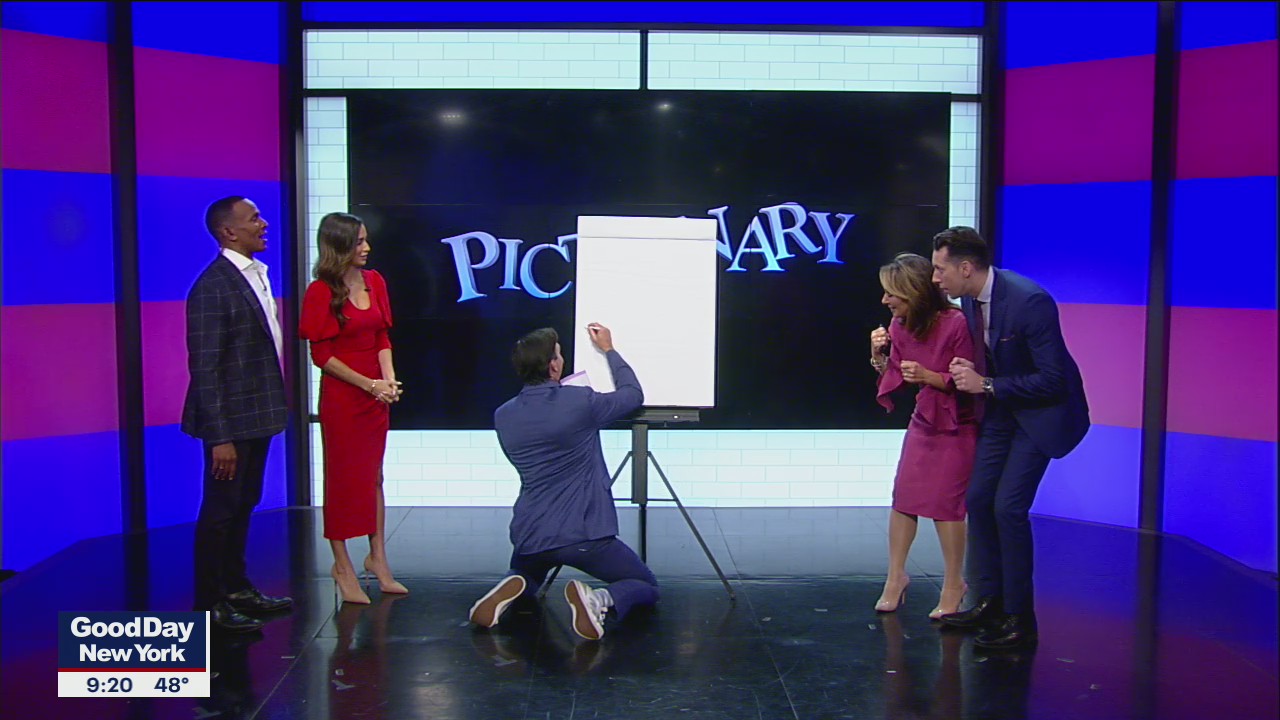 Jerry O'Connell plays Pictionary with the Good Day New York team