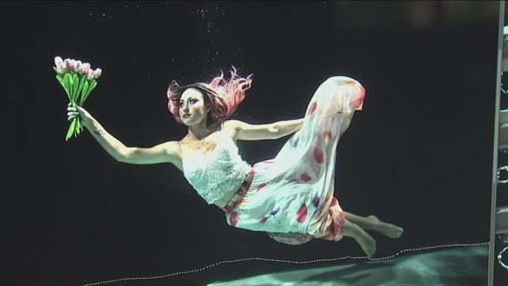 Local sports photographer takes his camera underwater to get through the pandemic