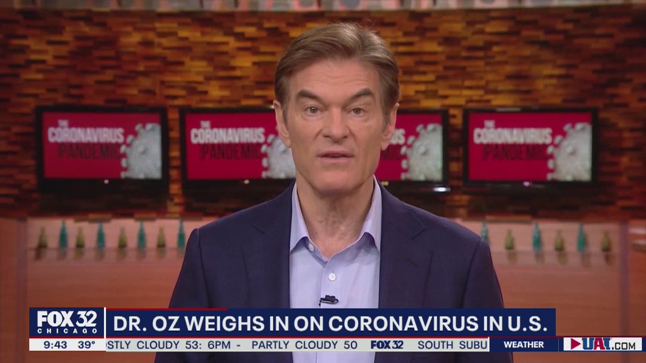 Dr. Oz weighs in on US response to coronavirus outbreak | FOX 32 Chicago