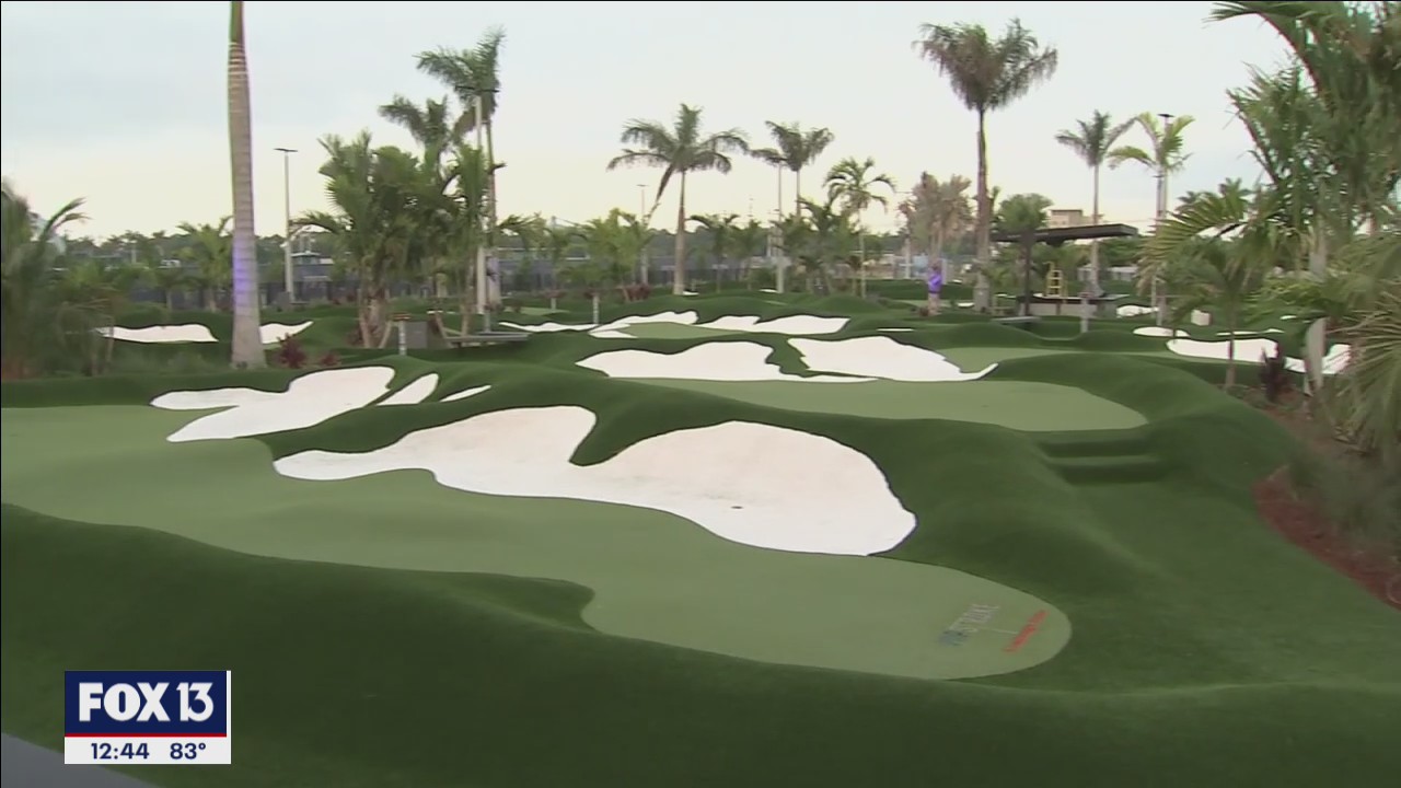 Tiger Woods-designed putting course and entertainment center opens in Sarasota