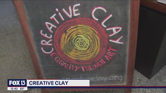 Helping people with developmental disabilities through art at Creative Clay