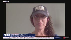 Highland Park mother of three tests positive for coronavirus