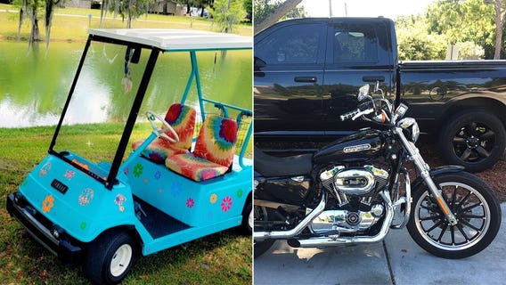 Great Rides: 2016 Dodge Ram 1500 Express, 2009 Harley Davidson Sportster 1200 Low, Yamaha Hippie Mobile