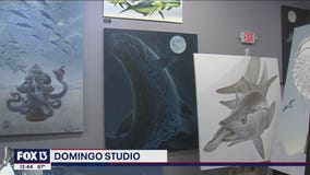 Artist Ray Domingo's idealized art is hoping to make a statement in Gulfport