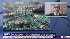 Waukegan site specializes in sterilizing N95 masks