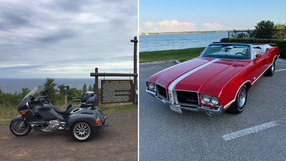Great Rides: 2003 BMW K1200LT Hannigan tike and 1971 Oldsmobile Cutlass Supreme