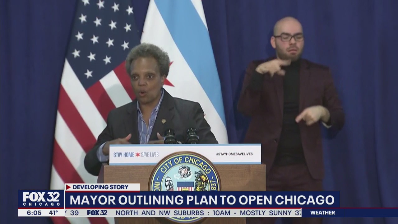 Mayor Lightfoot to outline plan to reopen Chicago | FOX 32 Chicago