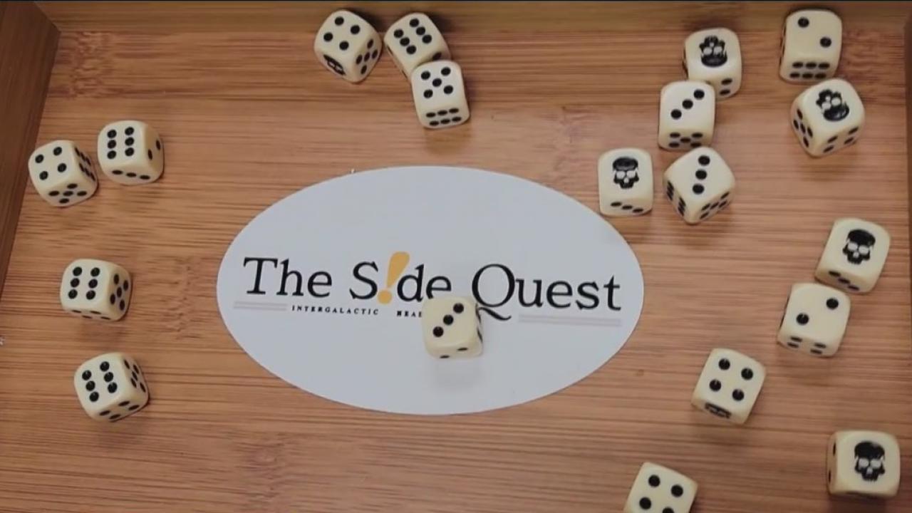 It's all fun at games at The Side Quest