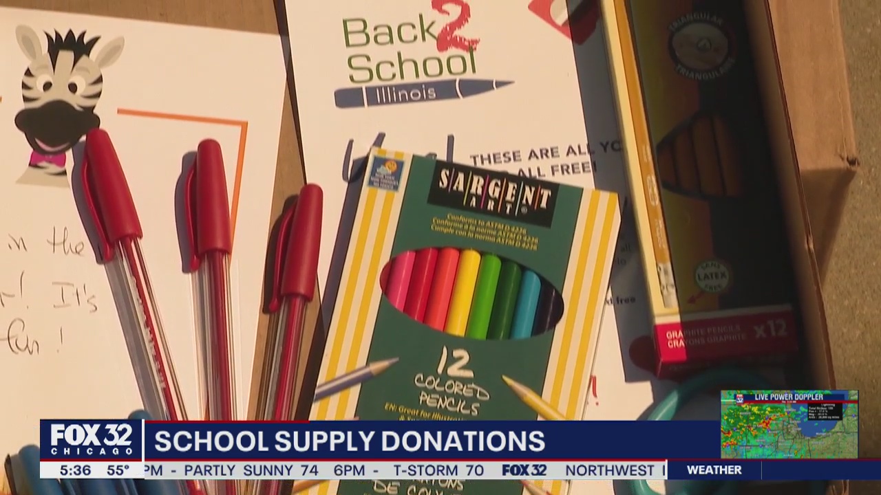 Nonprofit gives out school supplies to kids learning from home amid pandemic