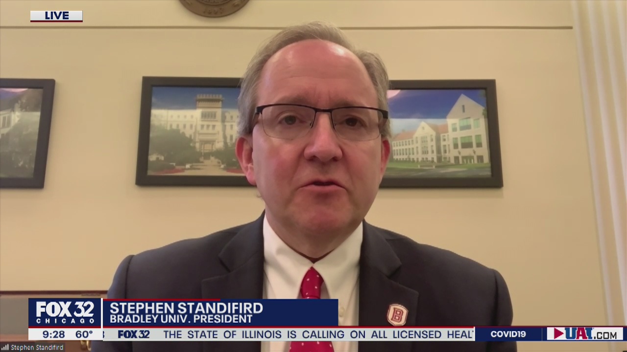 Bradley University president on the decision to resume on-campus instruction this fall