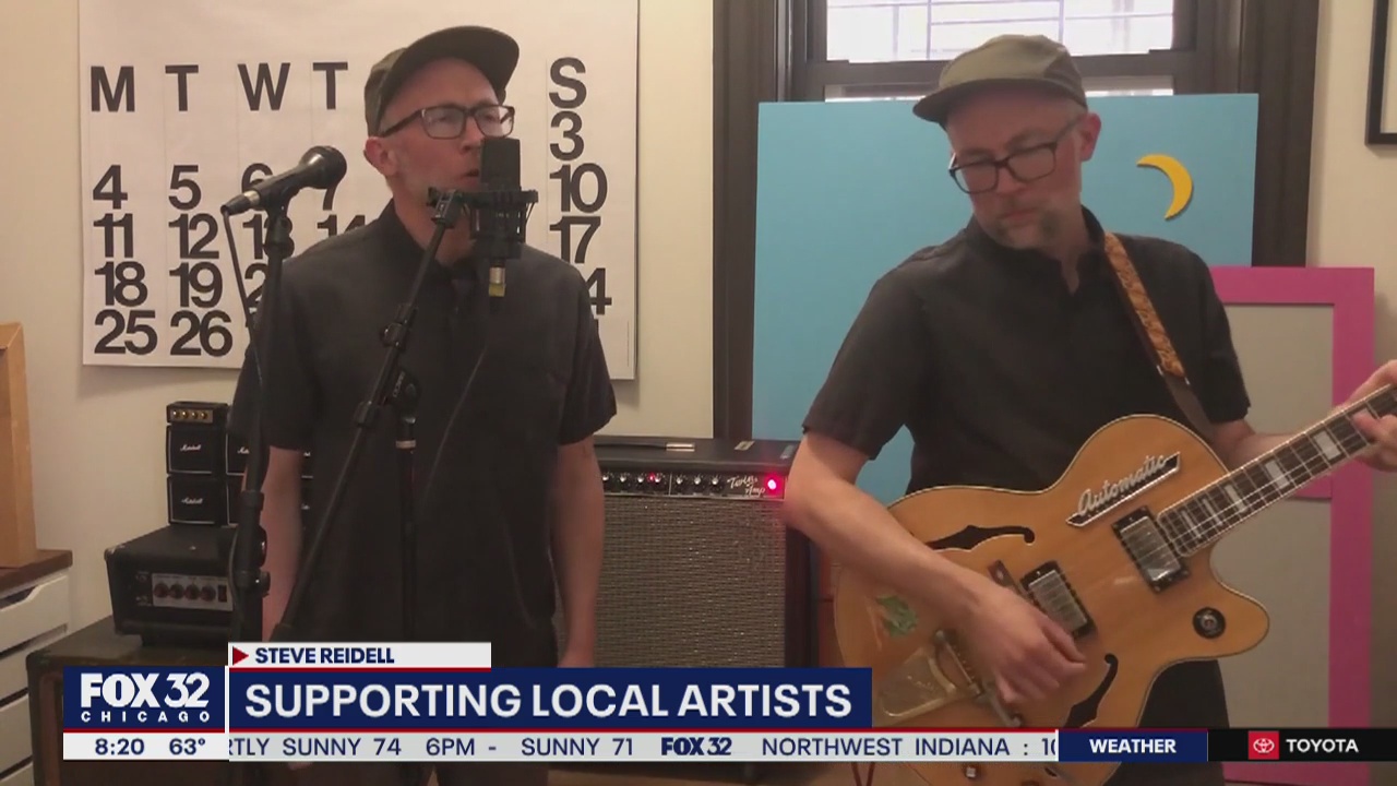 Steve Reidell performs Genesis cover 'Turn It On Again' on Good Day Chicago