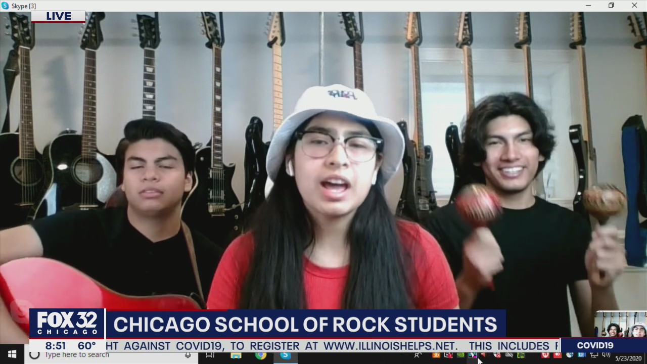 Chicago School of Rock students keep the beat alive during COVID-19