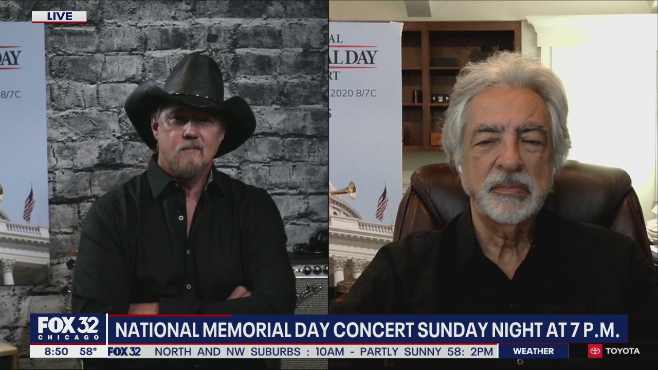 Joe Mantegna, Trace Adkins talk National Memorial Day Concert