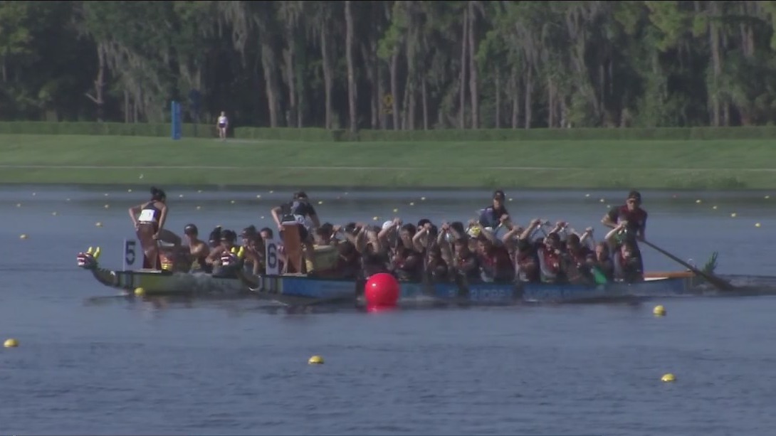 Hundreds of paddlers head to Sarasota for Dragon Boat championships