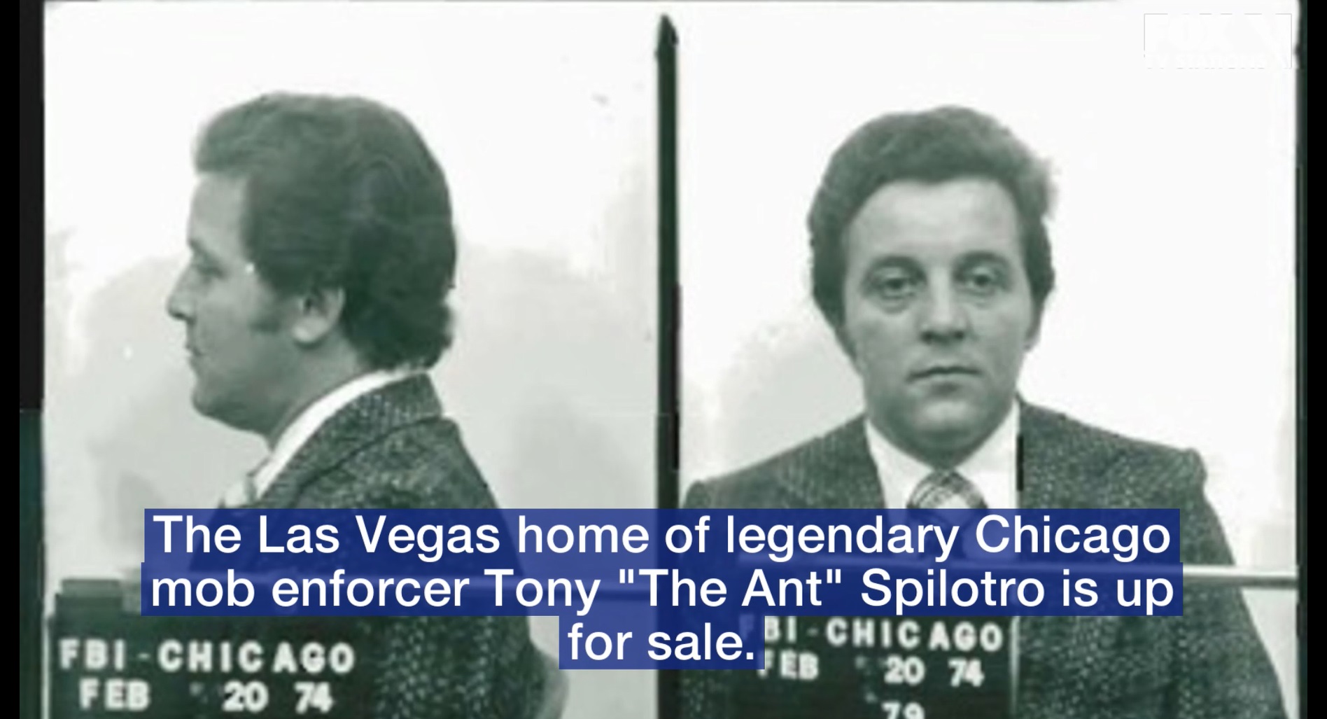 Las Vegas home of Chicago mobster portrayed in 'Casino' is up for sale