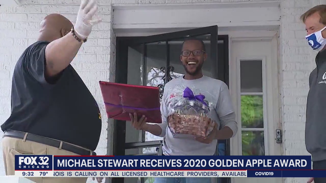 Michael Stewart on what it was like winning a 2020 Golden Apple award