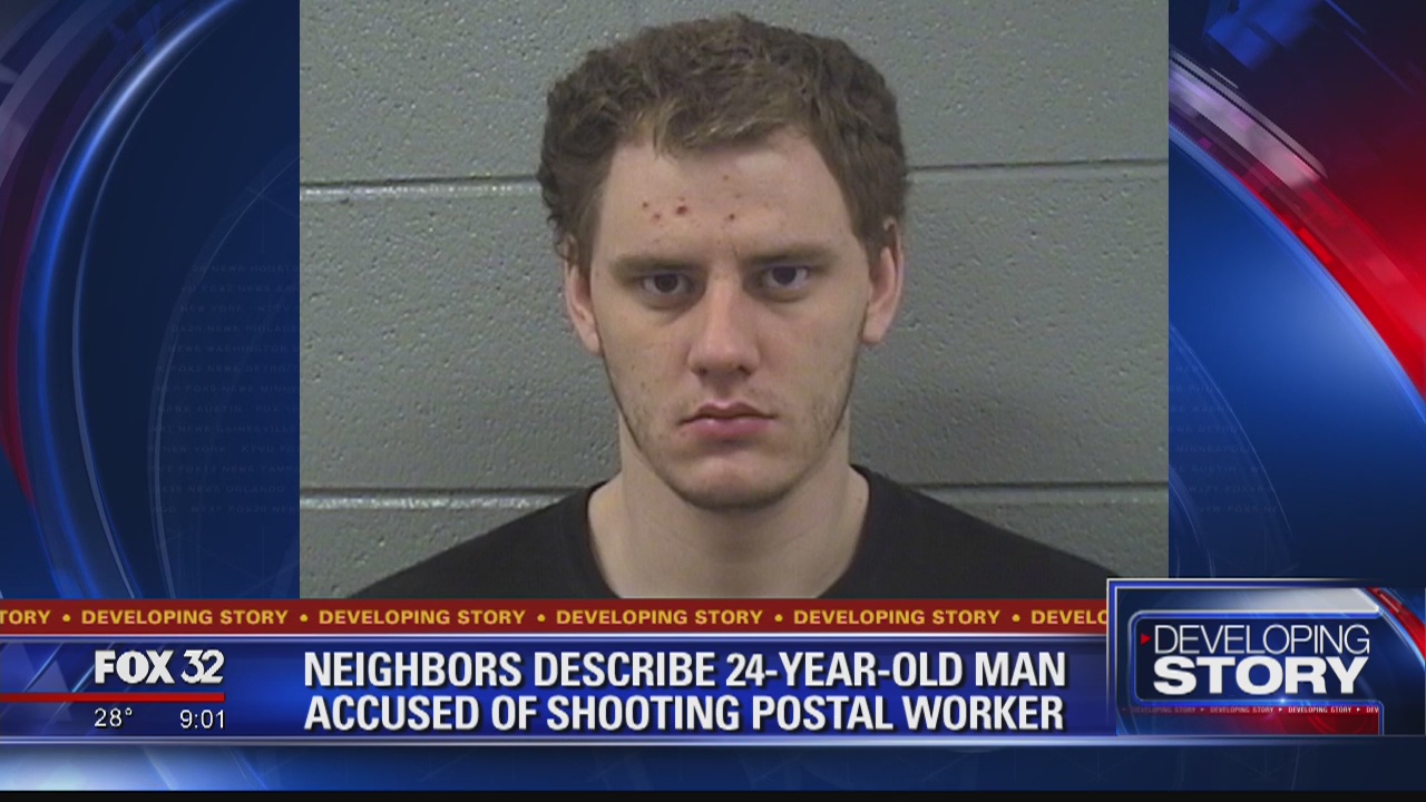 Elk Grove Village man charged with shooting postal worker