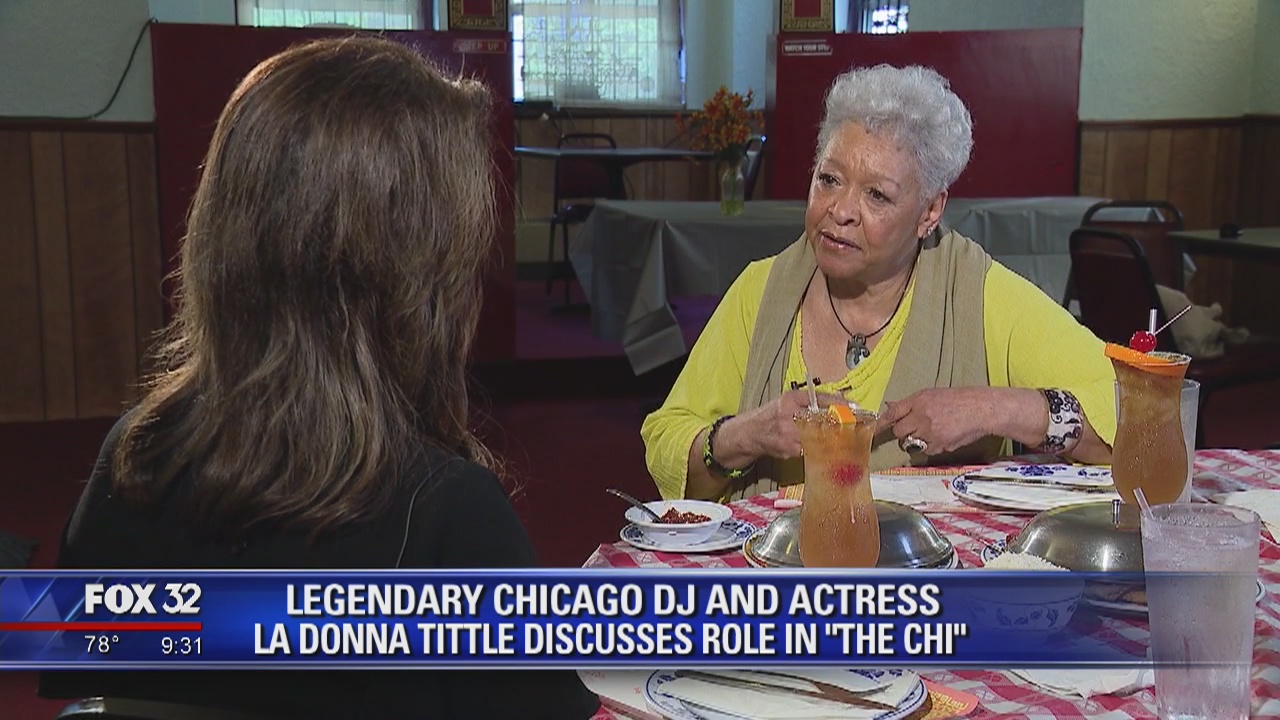 Legendary Chicago DJ and actress LaDonna Tittle discusses role in "The Chi"